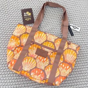 Aloha Collection• SUPER SPECIAL LIMITED EDITION Nylon Zipper Tote Sunrise Shells